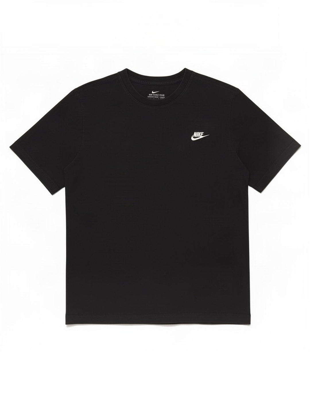 Nike T-Shirt Homme Noir Moyen Coton