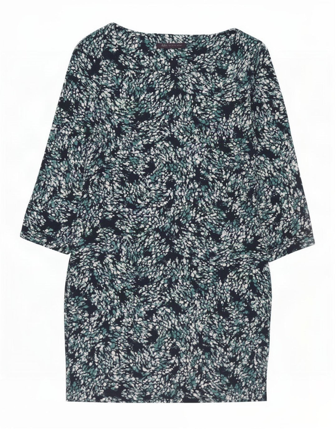 Marks & Spencer Robe basique pour femme UK 12 Bleu marine moyen à pois