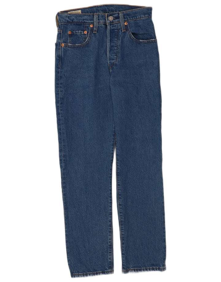 Levi's Jean Droit 501 Femme W25 L26 Bleu Coton