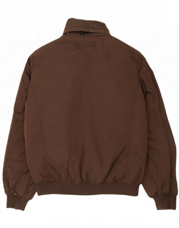 Fordocks Veste Bomber à Capuche Homme UK 46 3XL Marron Nylon