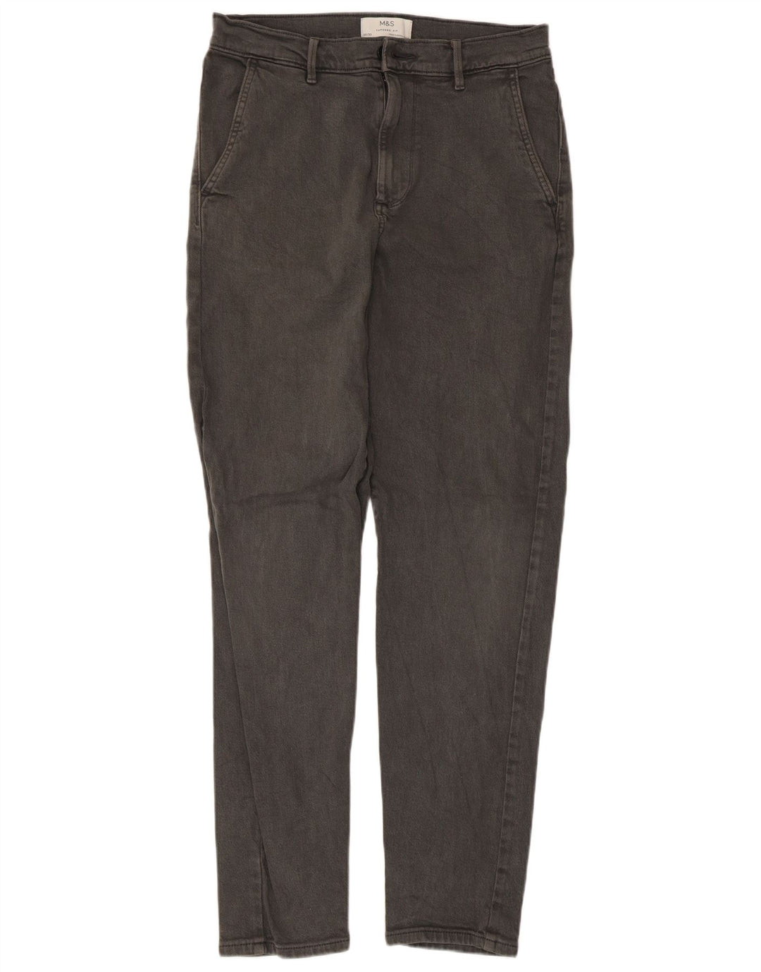 Marks & Spencer Jean fuselé homme W30 L33 gris coton