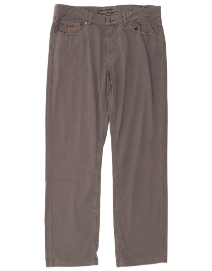 Harmont & Blaine Pantalon décontracté droit IT 48 gris moyen en coton pour homme