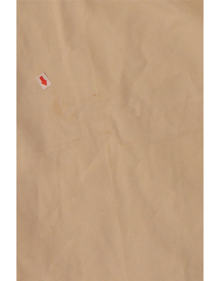 MASSIMO DUTTI Pantalon Chino Droit Femme EU 42 Large W32 L33 Beige