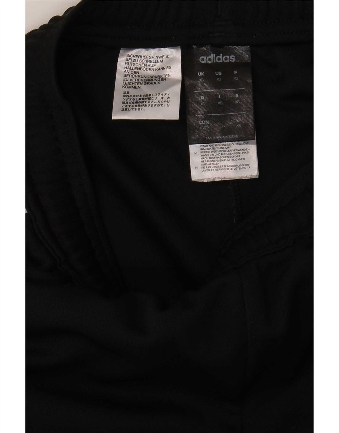 Adidas Pantalon de survêtement Climalite pour homme XS Noir Polyester