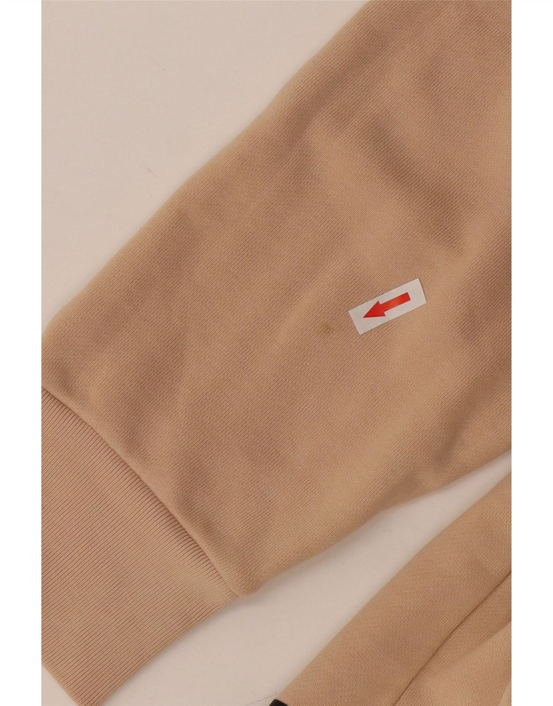 Adidas Sweat-shirt surdimensionné graphique pour femme UK 12/14 Beige moyen