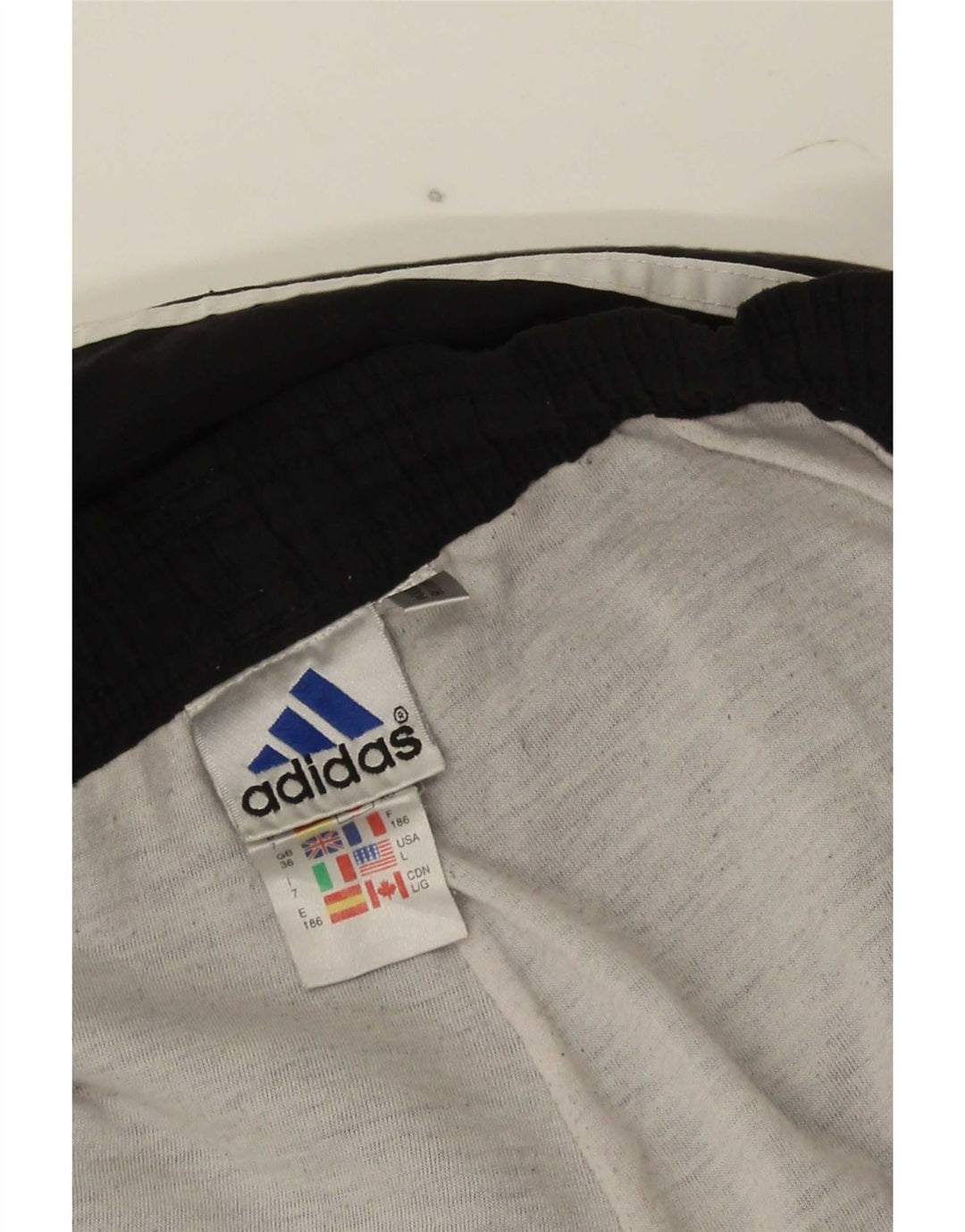 Adidas Pantalon de survêtement pour homme Joggers Large Noir Polyester