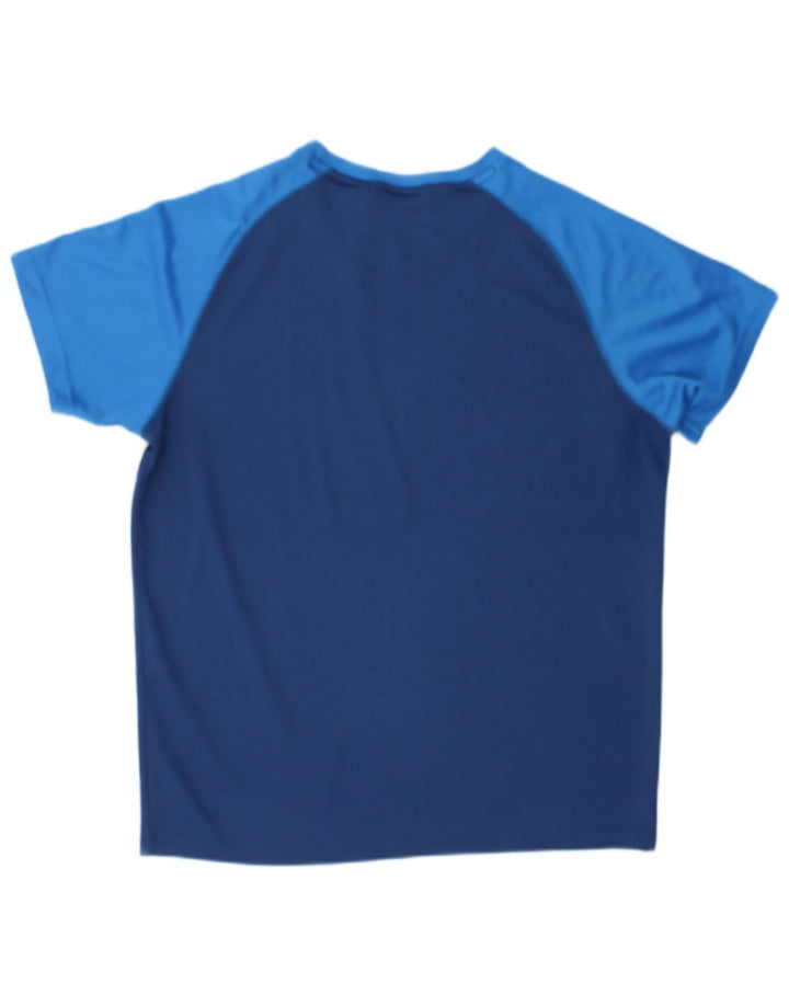 MOUNTAIN WAREHOUSE Tee-Shirt IsoCool Homme Bleu Moyen Colourblock