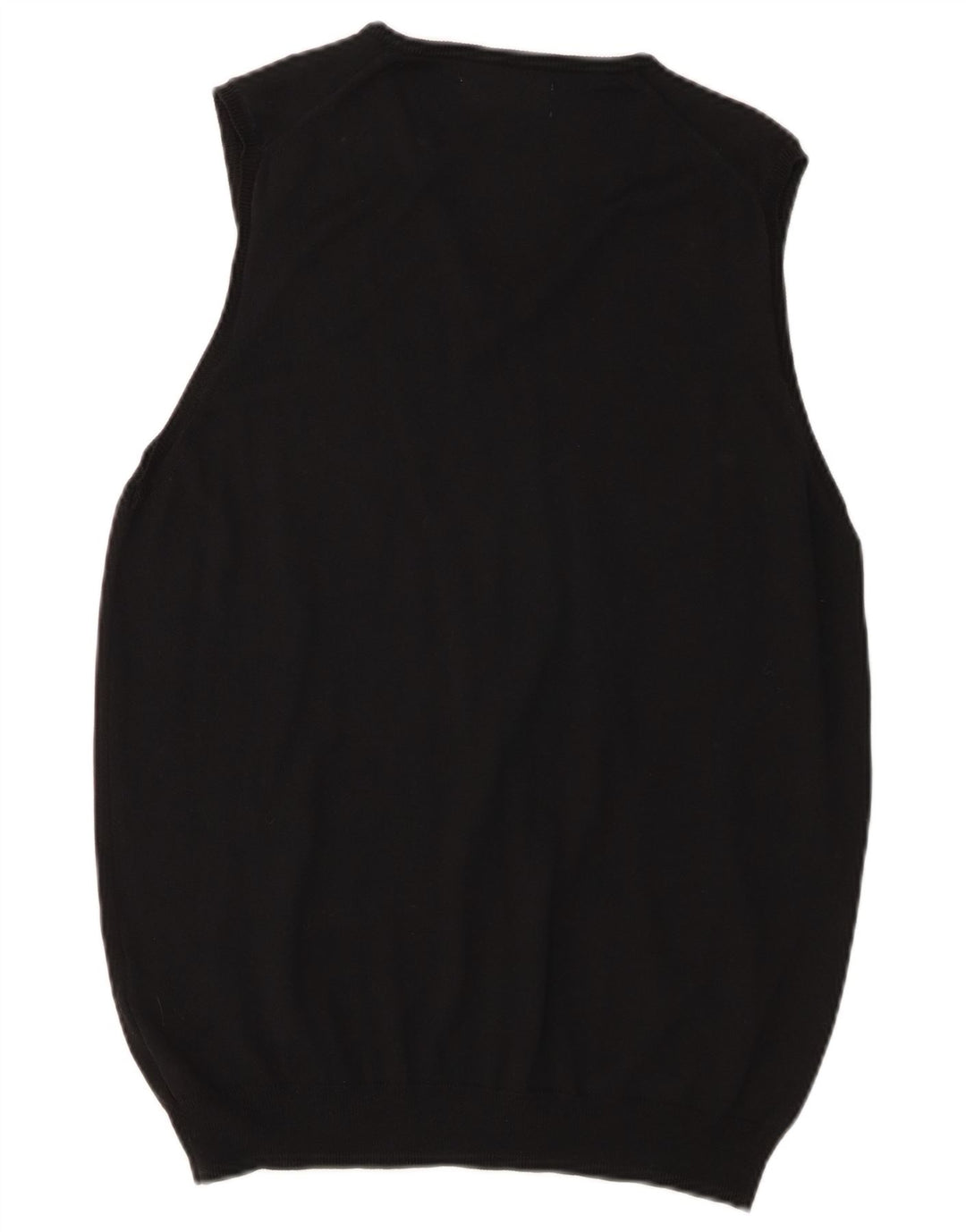 Zara Homme Débardeur Gilet Coton Noir Moyen