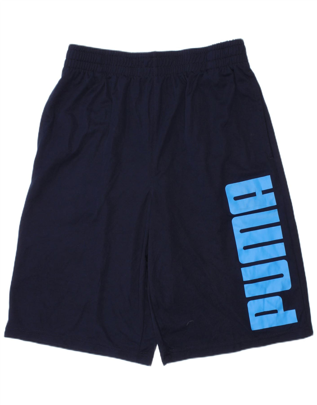 Puma Short de Sport Graphique Garçon 13-14 Ans Grand Bleu Marine Polyester