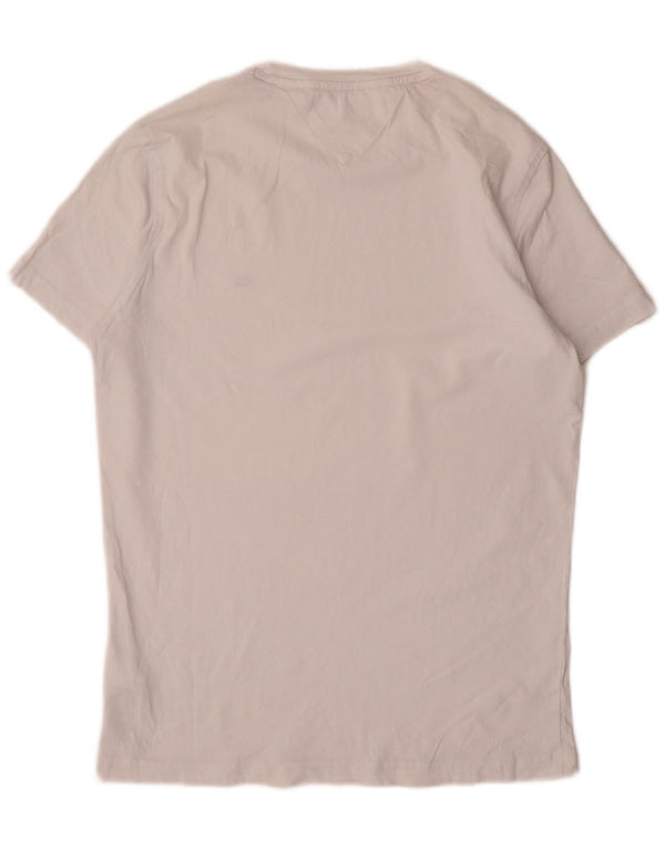 Tommy Hilfiger T-Shirt Homme Petit Blanc Coton