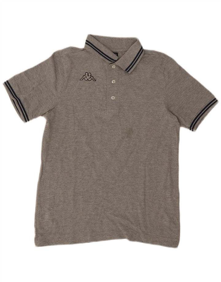 Kappa Polo Homme XS Gris Coton