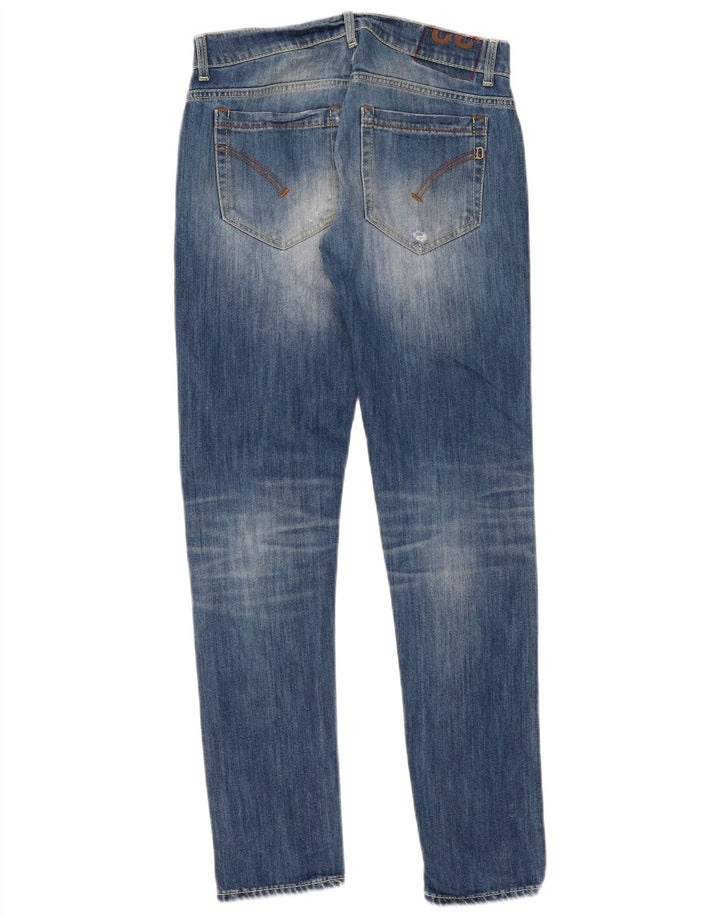 Dondup Jean slim effet vieilli W32 L32 en coton bleu pour femme