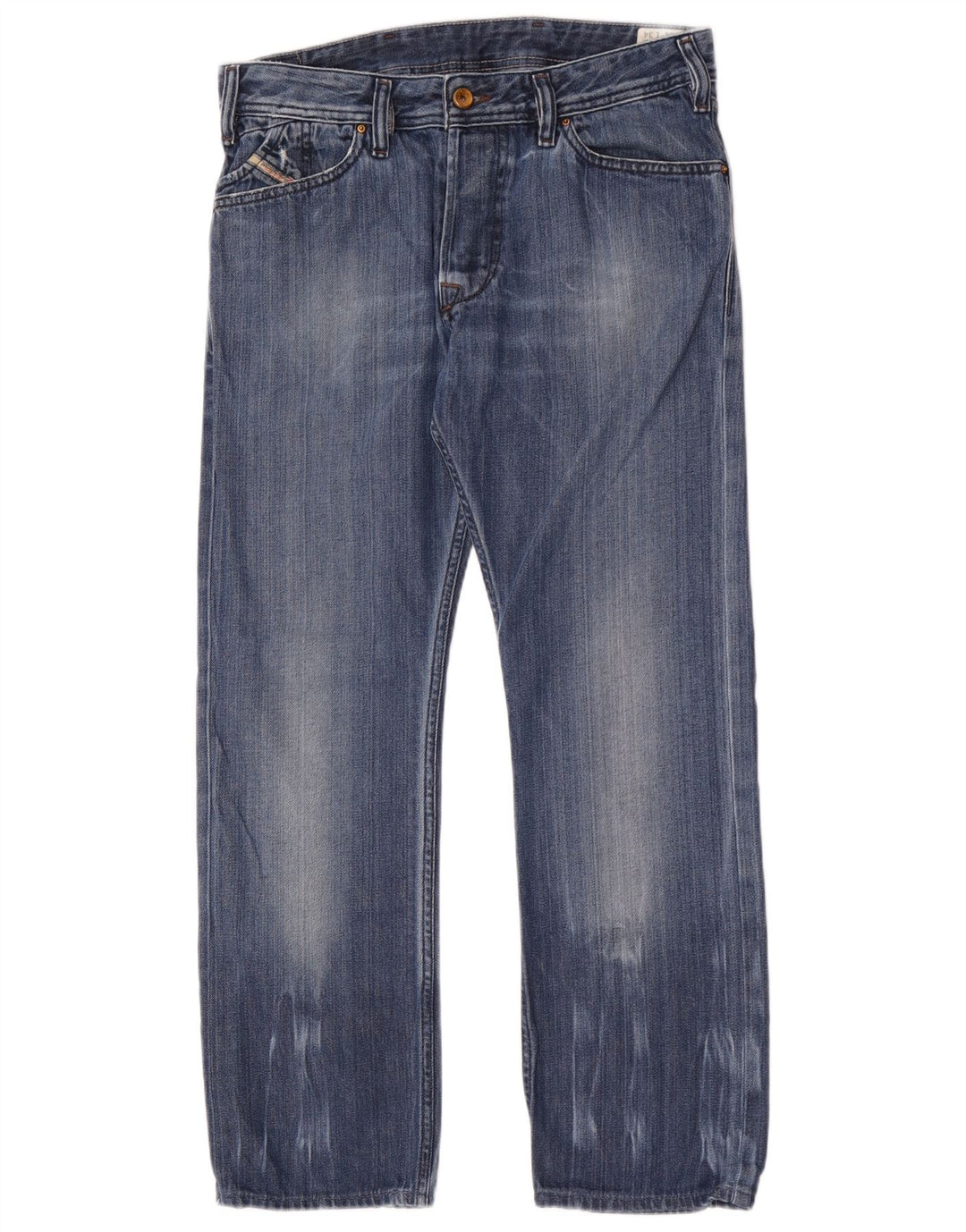 Diesel Jean Droit Kander W31 L28 Homme Bleu Coton