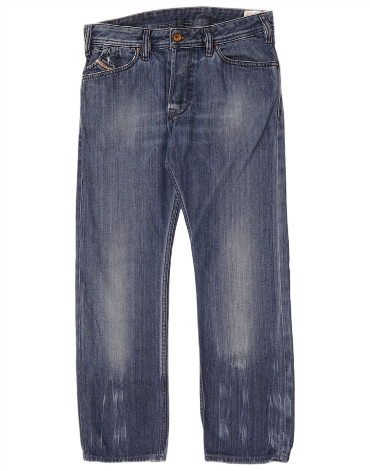 Diesel Jean Droit Kander W31 L28 Homme Bleu Coton