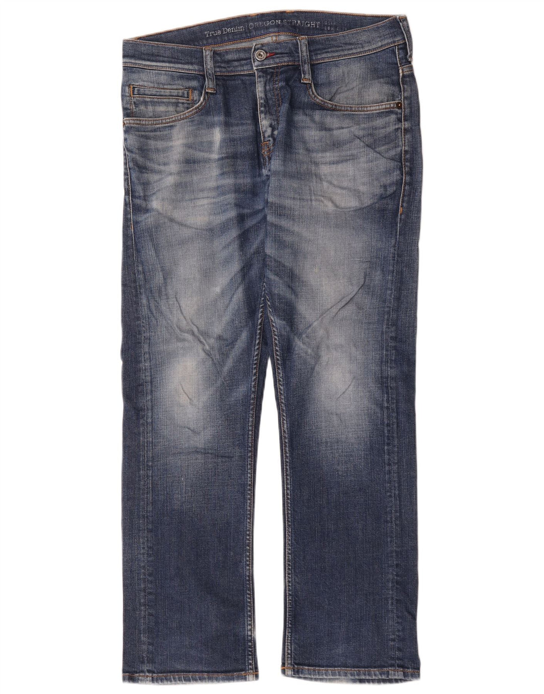 Mustang Jean droit homme W32 L30 bleu coton