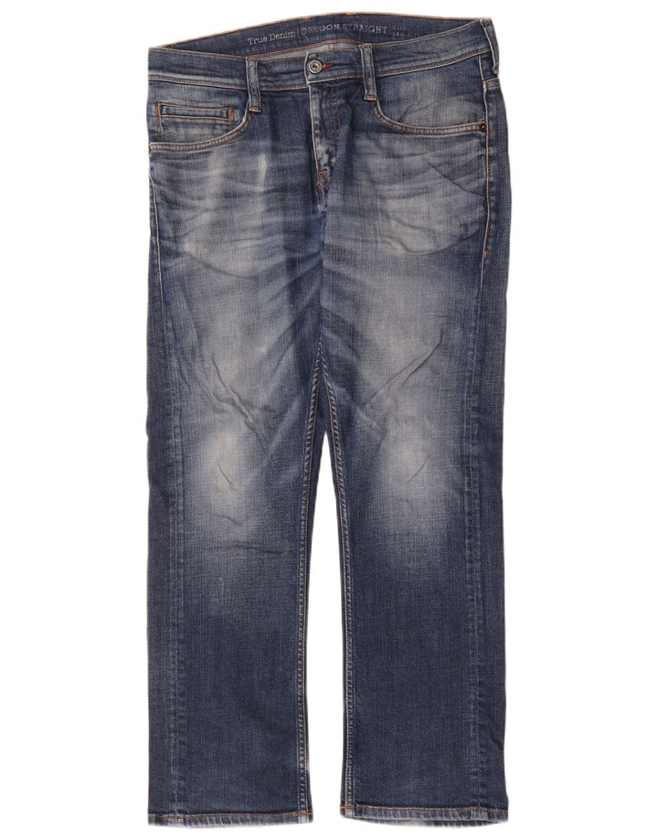 Mustang Jean droit homme W32 L30 bleu coton