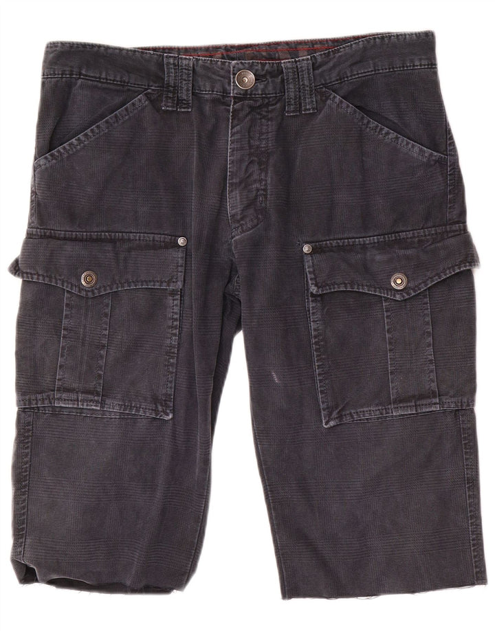 NORTH SAILS Short Cargo Homme IT 48 Medium W34 Bleu Marine Pied-de-Poule