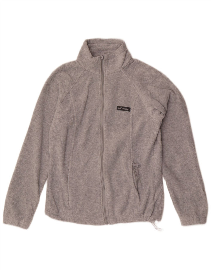 Columbia Veste Polaire Femme UK 14 Gris Moyen Polyester