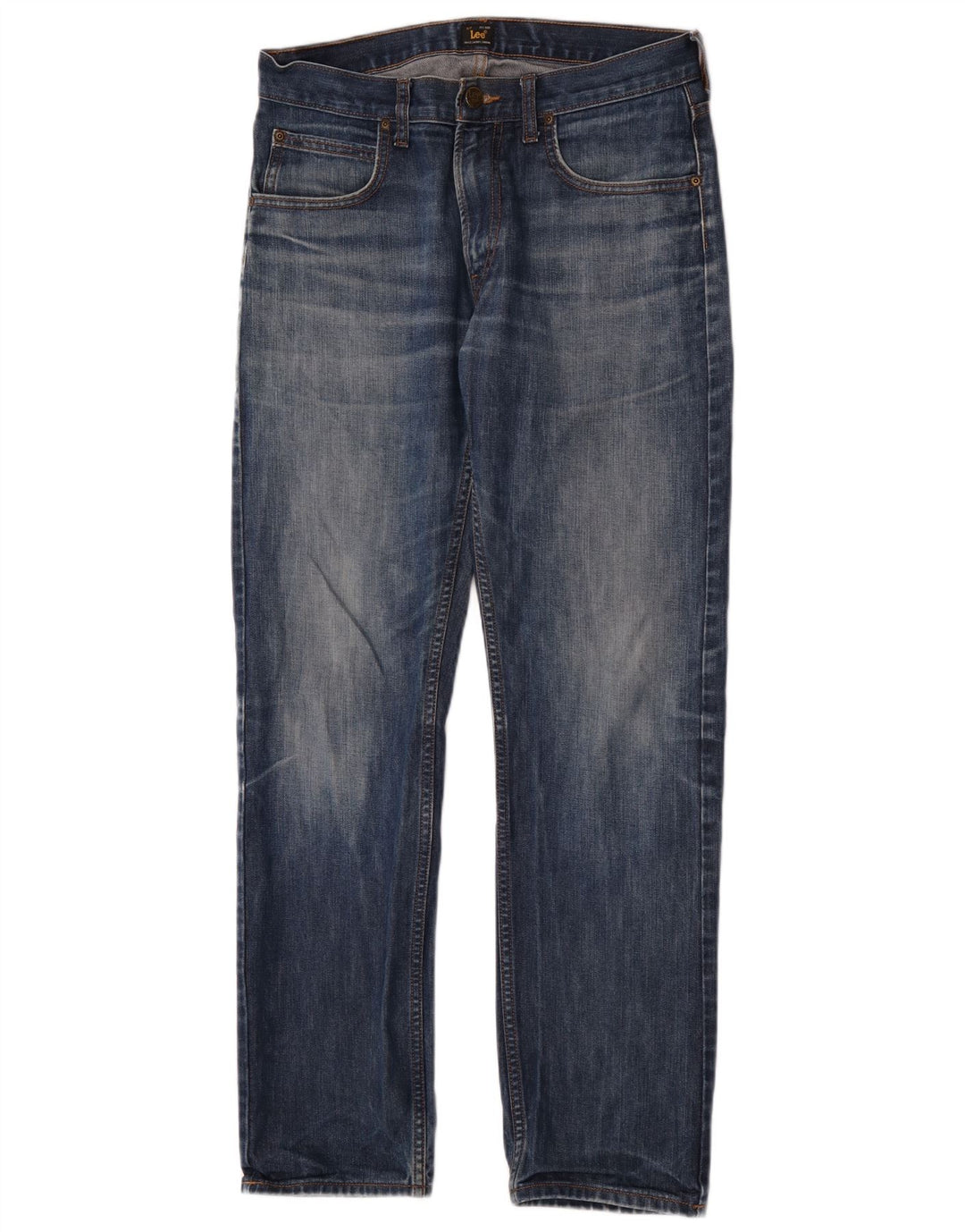 Lee Jean Droit Blake Homme W31 L32 Bleu Coton