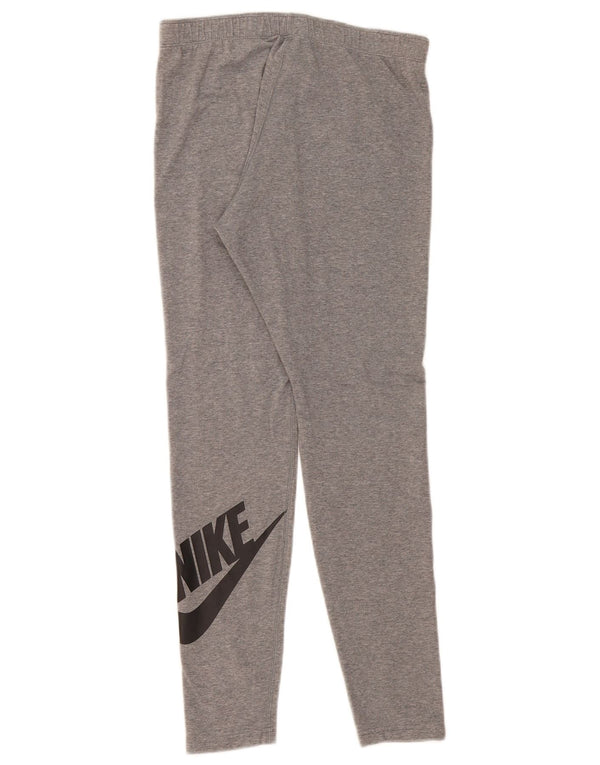 Nike Legging graphique pour femme UK 14 Grand coton gris