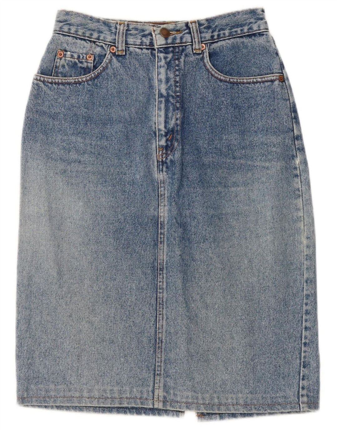 LEVI'S Jupe en Jean Femme W26 Petit Bleu Coton
