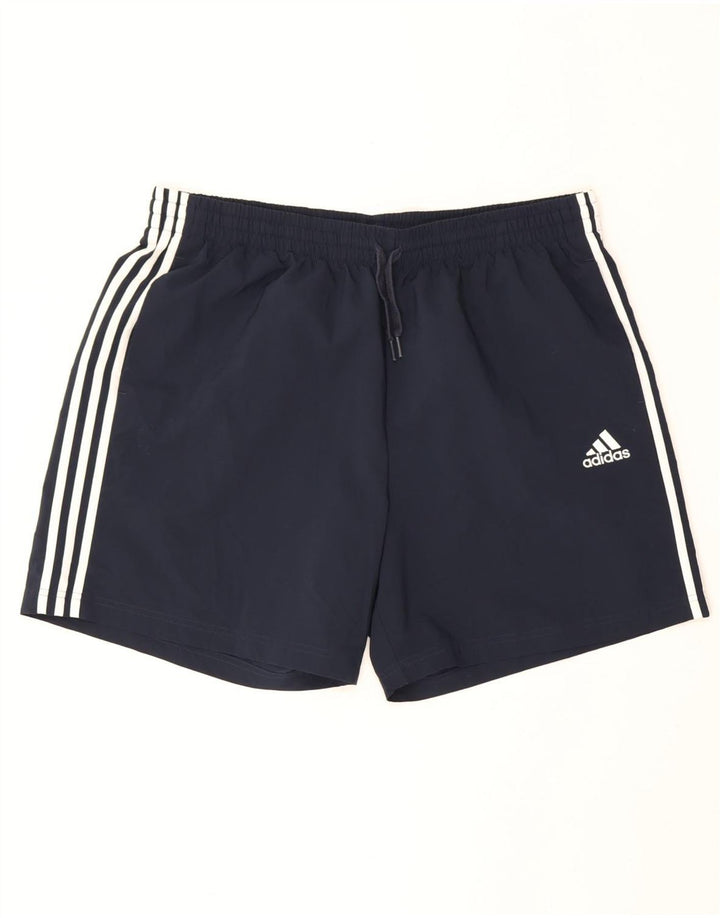 Adidas Short de sport pour homme XL Bleu marine