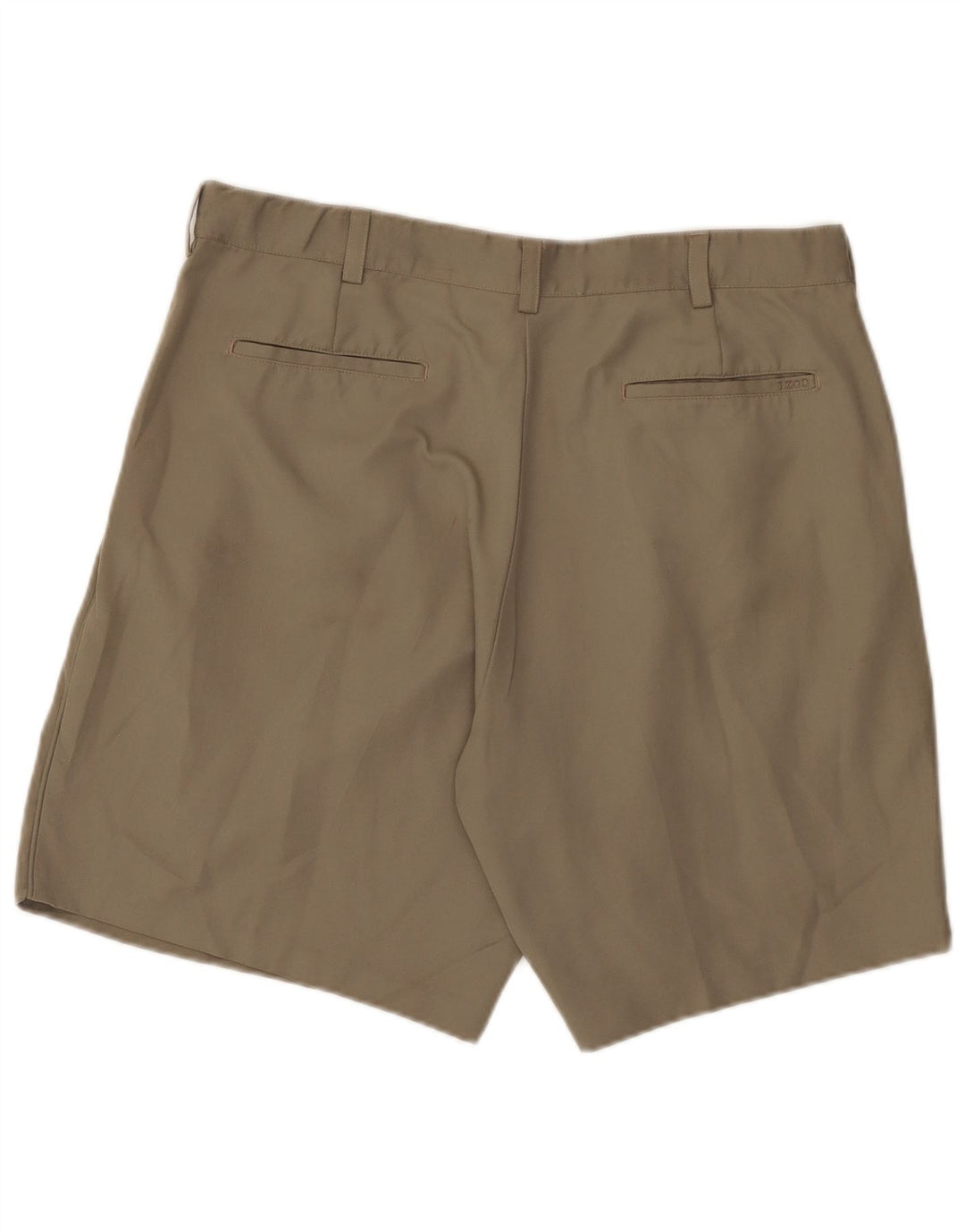 Izod Short Chino Homme W36 Large Kaki Polyester
