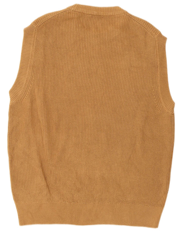 Zara Homme Gilet Débardeur Petit Marron Coton