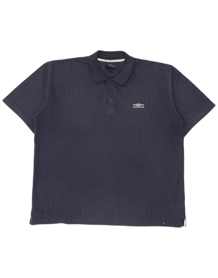 UMBRO Polo Homme XL Bleu Marine
