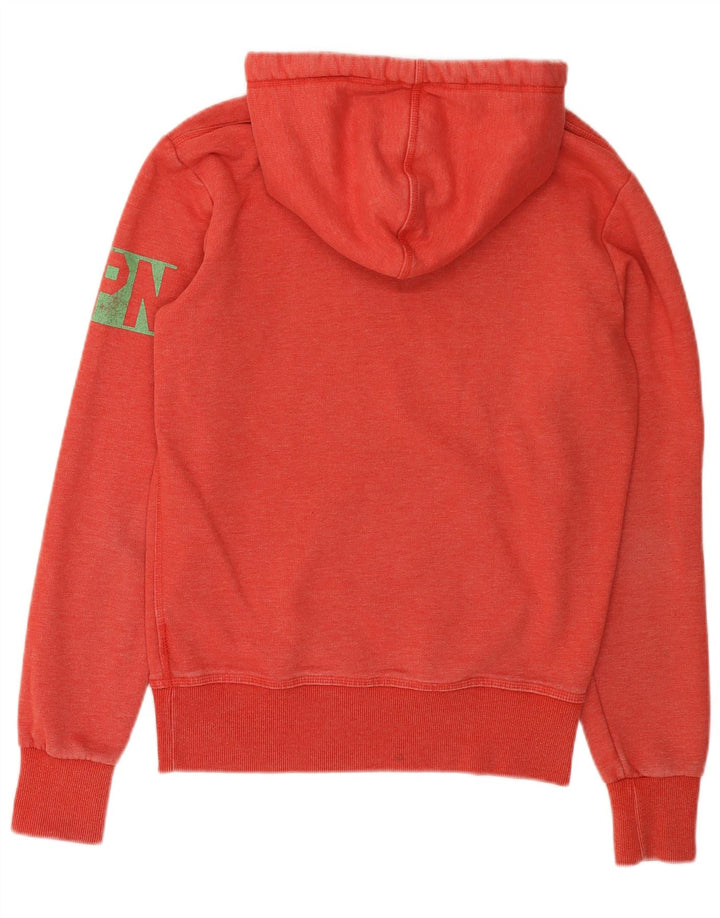 Superdry Pull à capuche graphique pour homme en coton rouge Small