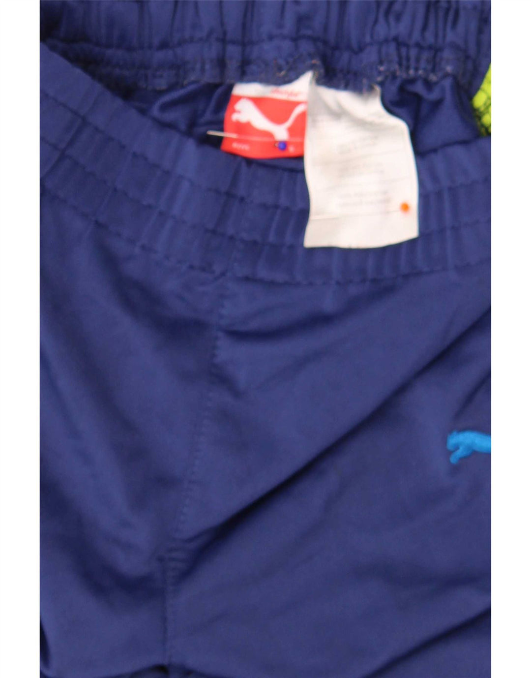 Puma Pantalon de survêtement pour garçon 8-9 ans Small Bleu marine Colourblock