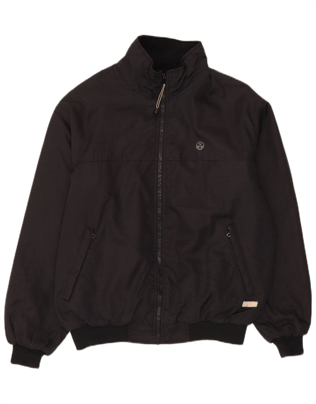 North Sails Veste Bomber Homme UK 42 XL Noir Polyamide