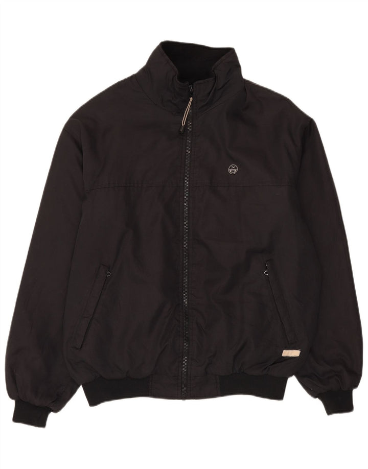 North Sails Veste Bomber Homme UK 42 XL Noir Polyamide