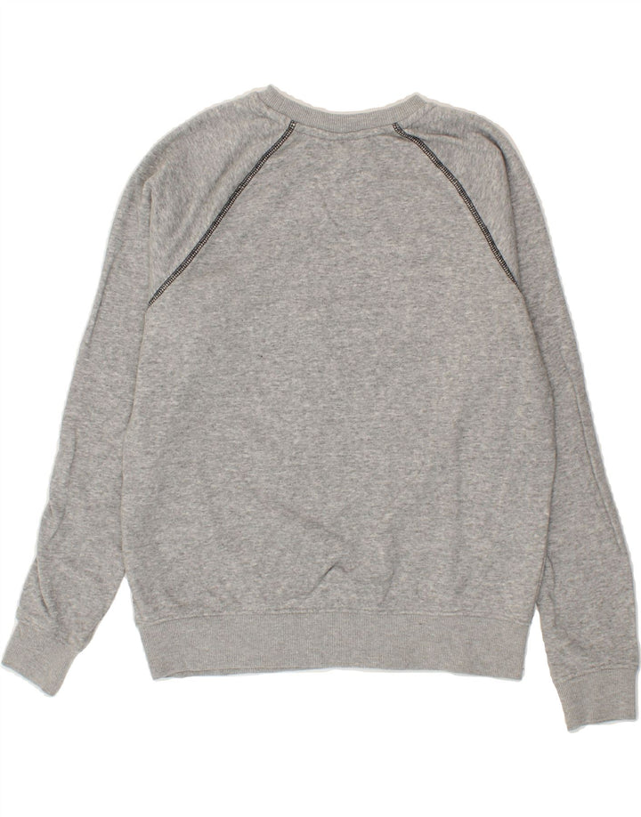 FILA Womens Sweatshirt Jumper UK 12 Medium Grey Cotton Vintage Fila and Second-Hand Fila from Messina Hembry 