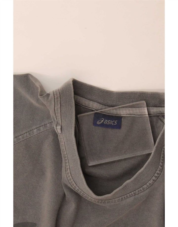Asics T-Shirt Graphique Homme XL Gris