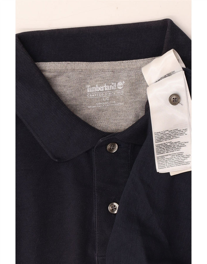 Timberland Polo Homme Grand Bleu Marine Coton