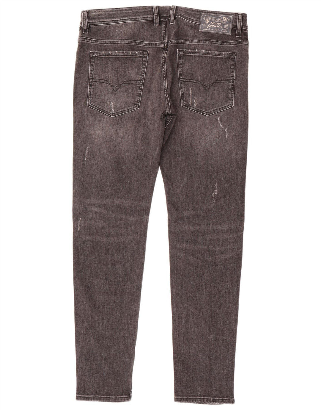 Diesel Jean Slim effet vieilli W36 L32 gris coton