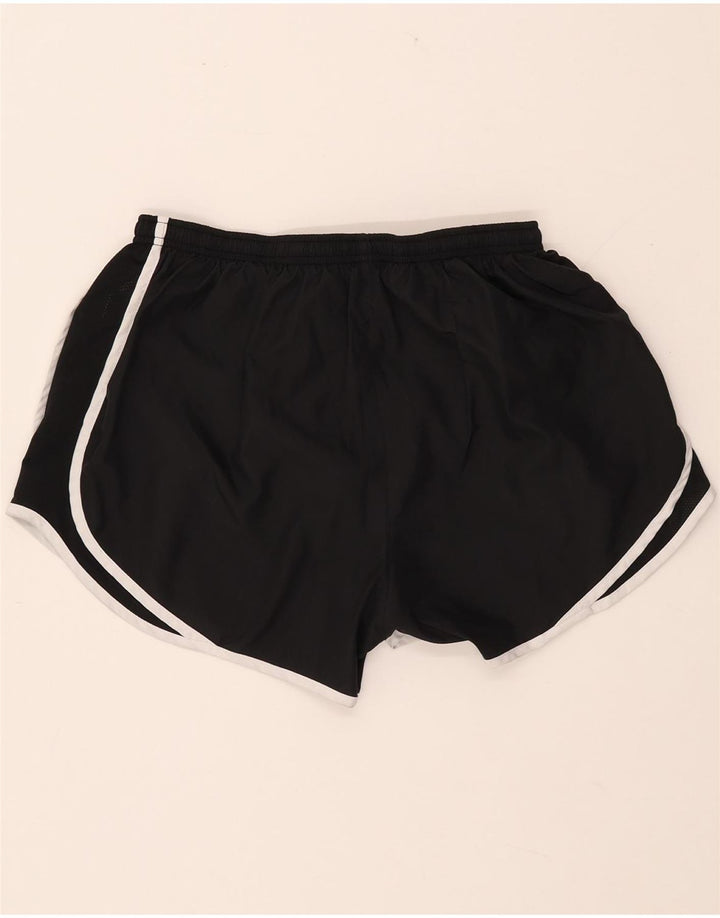 NIKE Short de sport Dri Fit pour femme UK 14 Large Noir