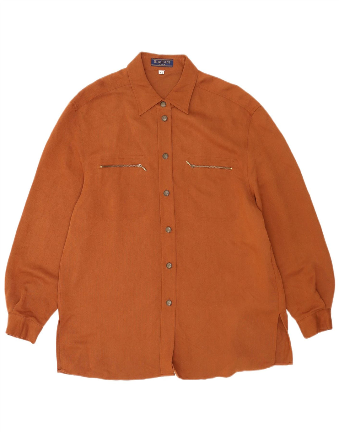 Biaggini Surchemise Femme UK 14 Viscose Marron Moyen