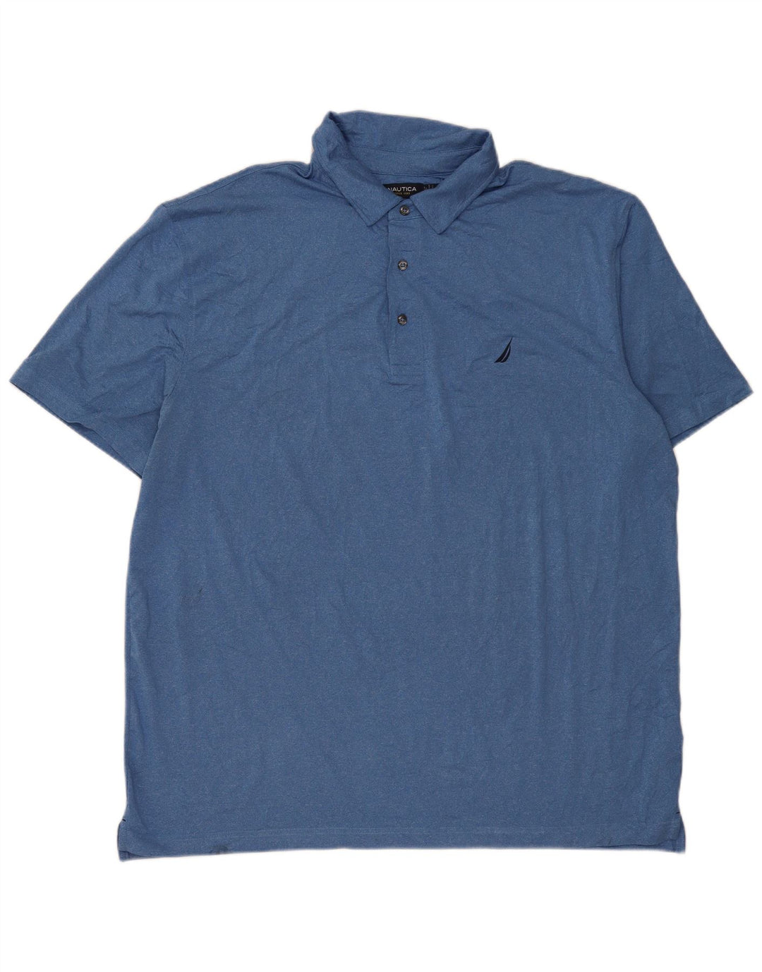 Nautica Polo Homme 2XL Bleu Polyester