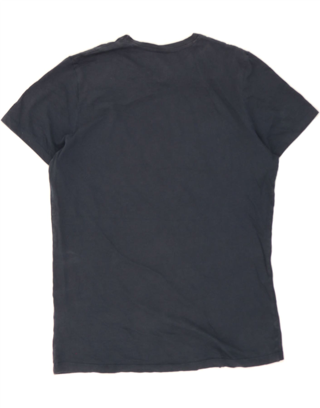 JACK & JONES Mens Graphic T-Shirt Top Medium Navy Blue Cotton Vintage Jack & Jones and Second-Hand Jack & Jones from Messina Hembry 
