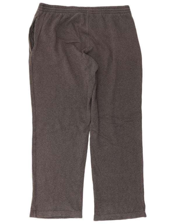 Adidas Mens Tracksuit Trousers Medium Grey Cotton