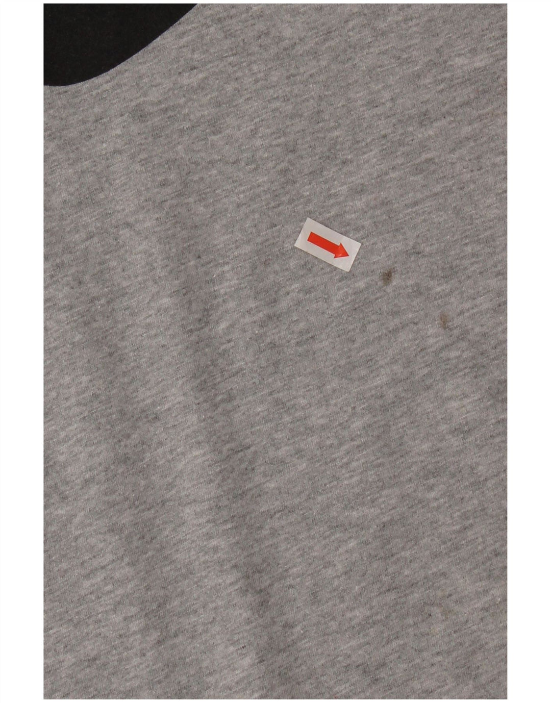 Nike Mens Graphic T-Shirt Top Petit Gris Moucheté Coton