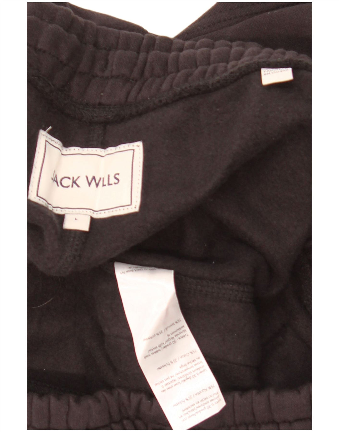 Jack Wills Short de sport pour homme en coton noir Taille L