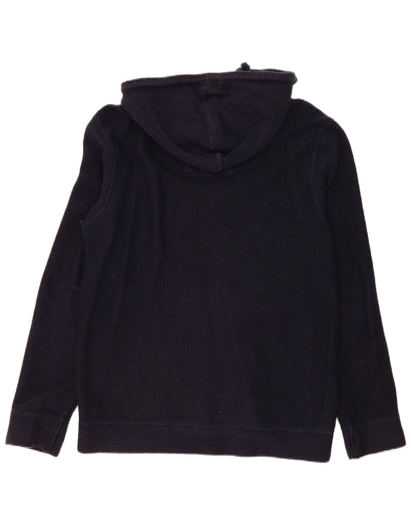 Fat Face Pull à capuche zippé pour homme en coton bleu marine Taille L