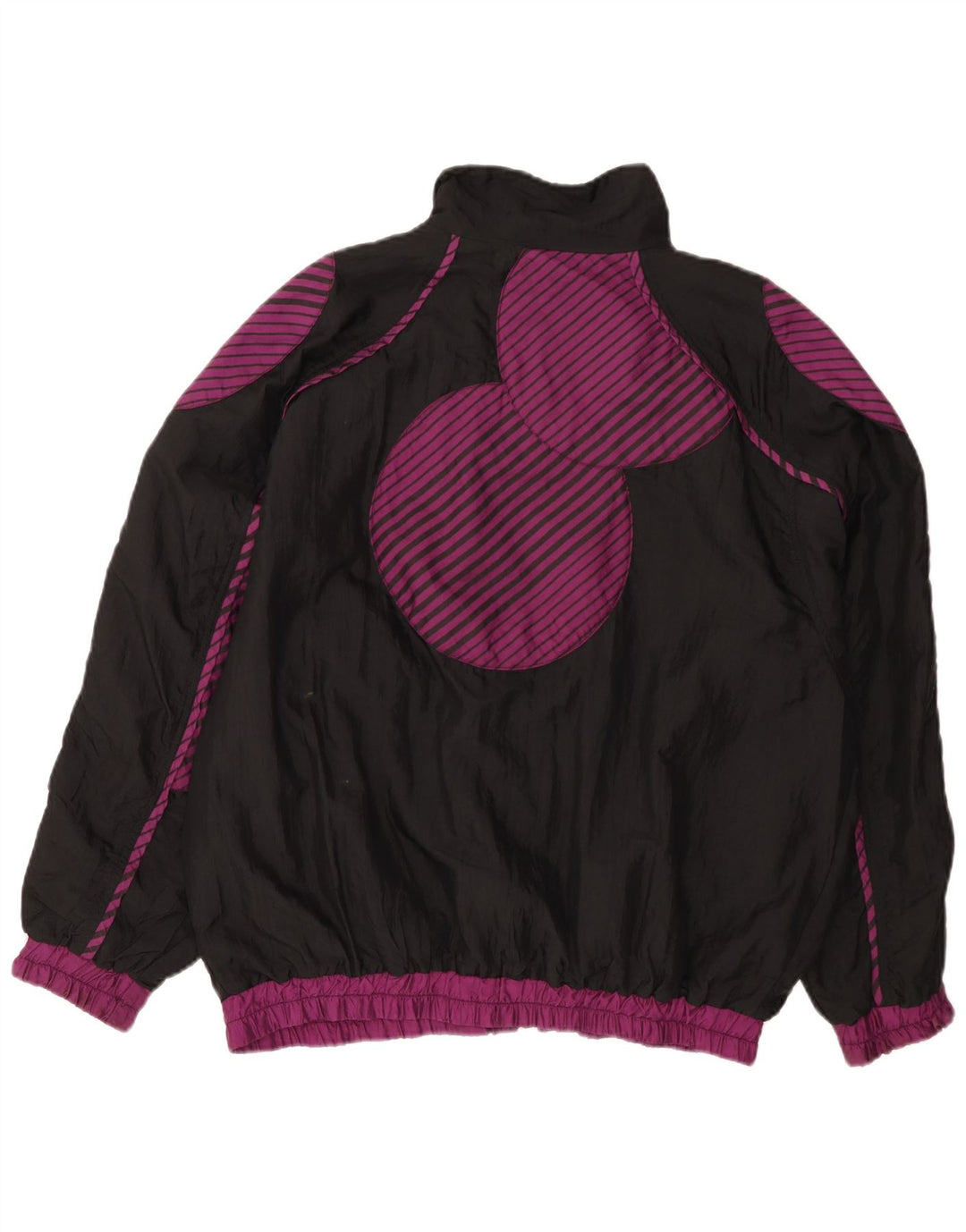HEAD Veste de survêtement surdimensionnée pour femme UK 18 XL Noir Géométrique