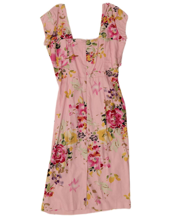 THE PRETTY DRESS COMPANY Robe fourreau pour femme UK 14 Grand Rose Floral