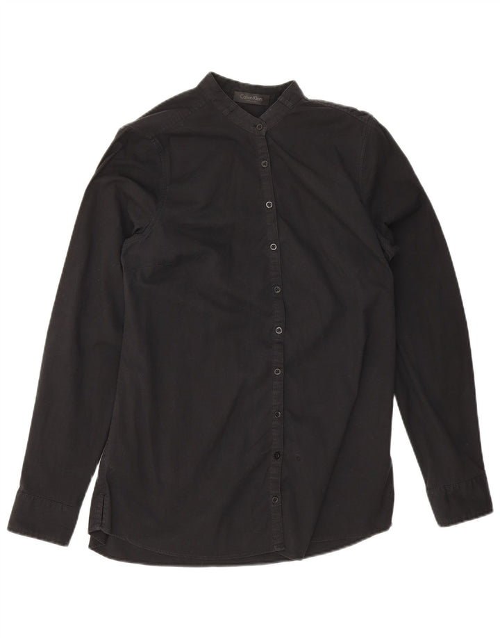 Calvin Klein Chemise Femme EU 42 Large Noir