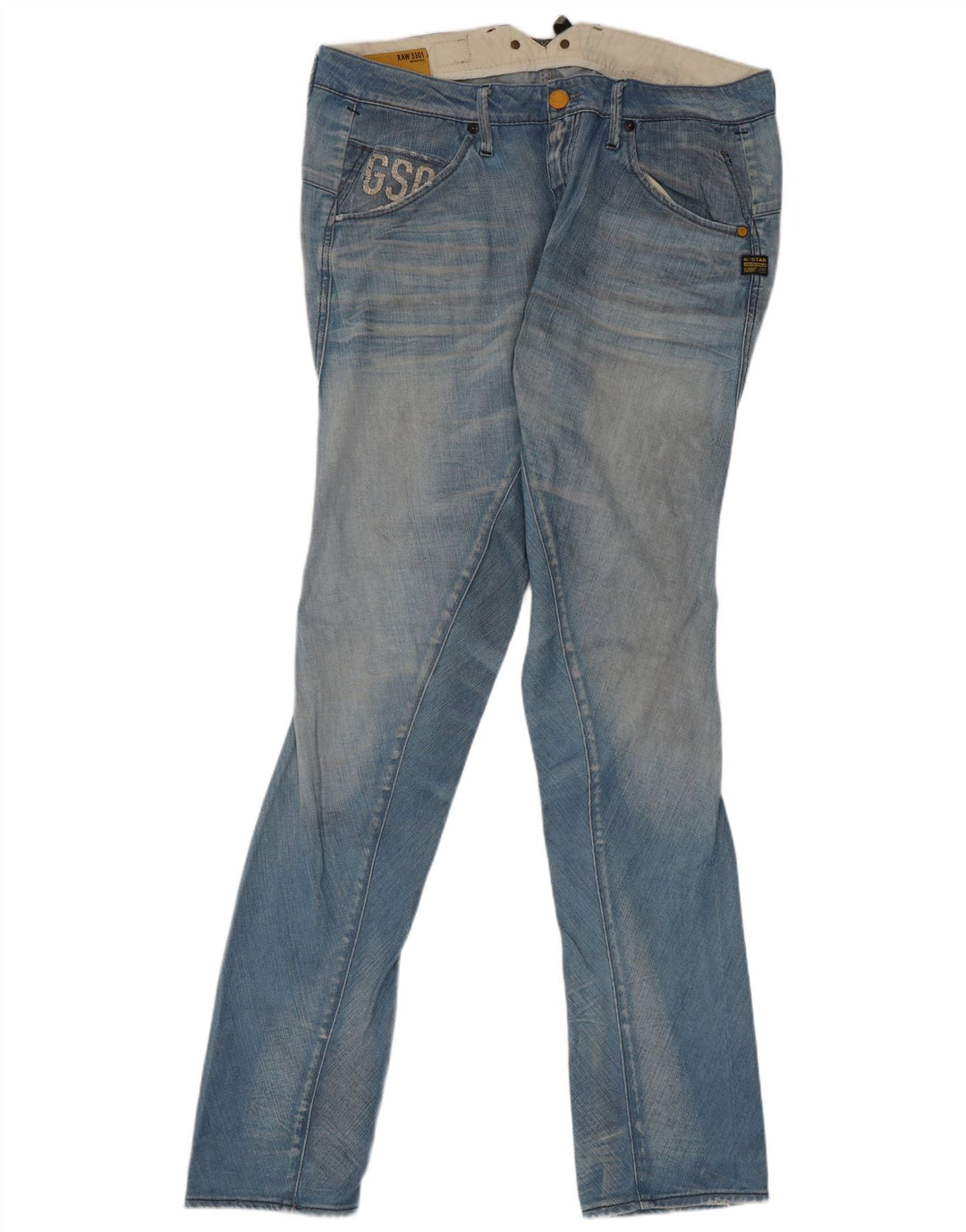 G-Star Jean Slim Homme W32 L34 Bleu Coton