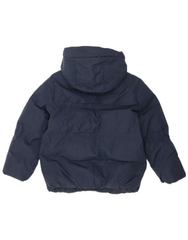 Zara Veste matelassée à capuche fille 8-9 ans Bleu marine Polyester